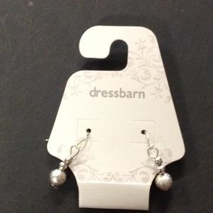 Dress Barn Silver Dangle Earrings